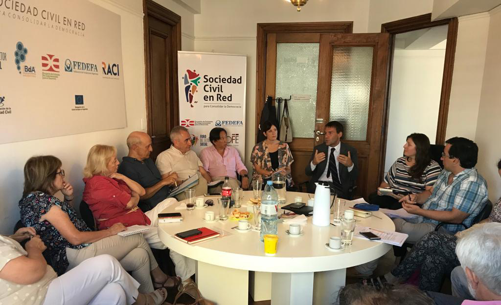 Primera reunión del año de la Mesa de Redes de la Sociedad Civil
