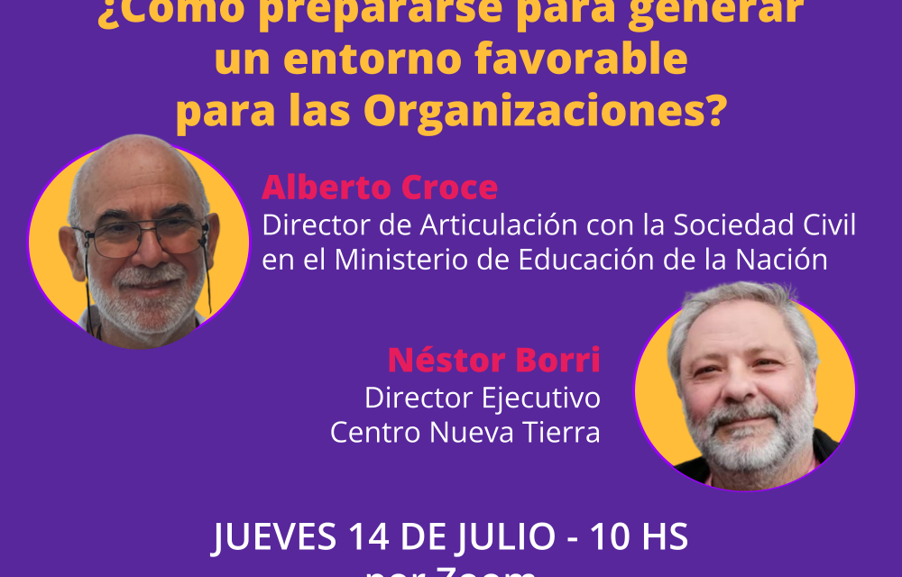 Se llevó a cabo el taller-debate “¿Cómo prepararse para generar entornos favorables en nuestras organizaciones?”