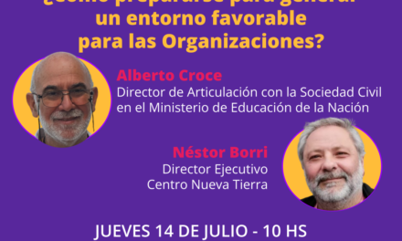 Se llevó a cabo el taller-debate “¿Cómo prepararse para generar entornos favorables en nuestras organizaciones?”