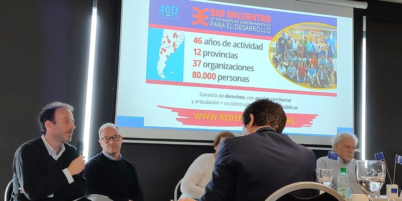 Red Encuentro participó en el Seminario de la Unión Europea en Argentina «El rol de la Sociedad Civil en las grandes transiciones verde y digital en Argentina».