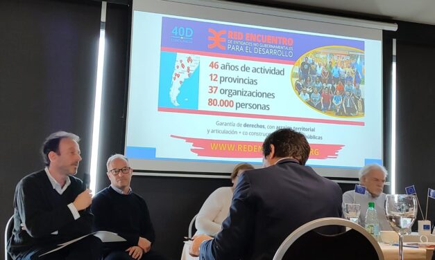 Red Encuentro participó en el Seminario de la Unión Europea en Argentina «El rol de la Sociedad Civil en las grandes transiciones verde y digital en Argentina».