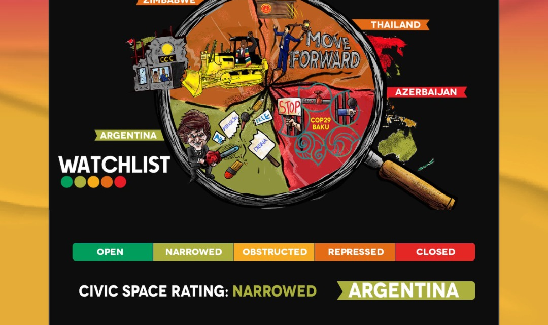Preocupante situación del espacio cívico en Argentina: La alerta de CIVICUS